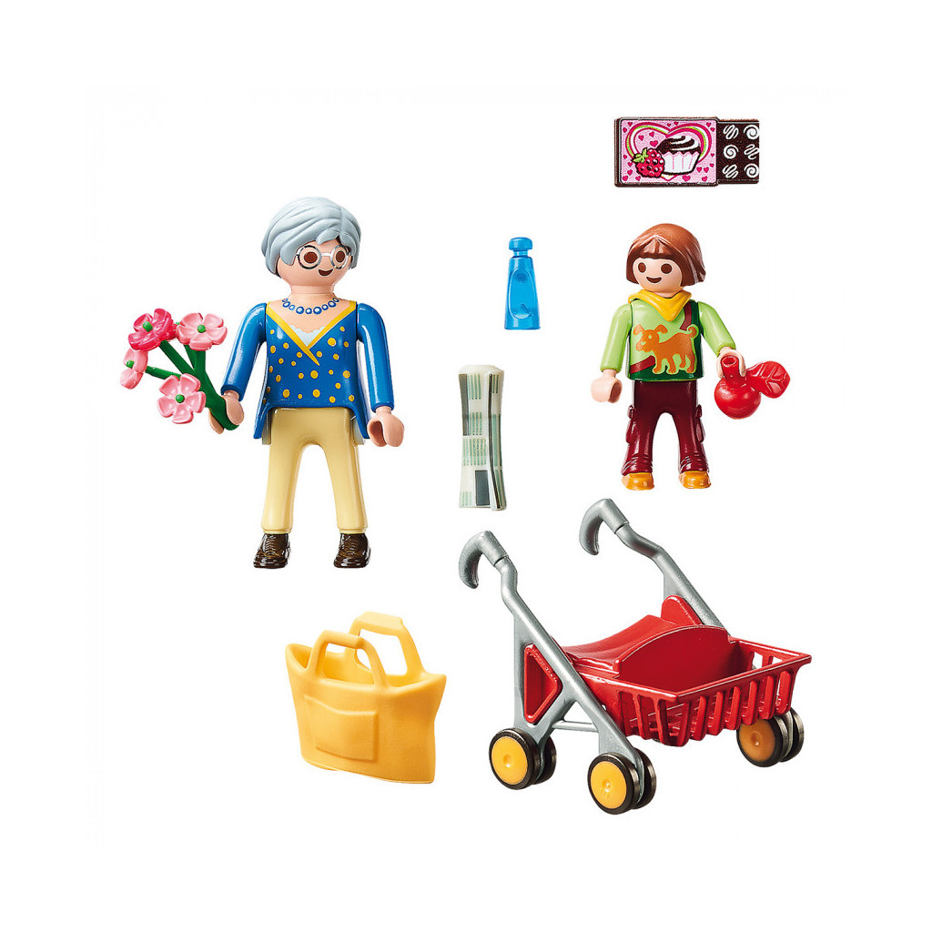 Конструктор Playmobil Бабуся з онуком (6336526) - зображення 2