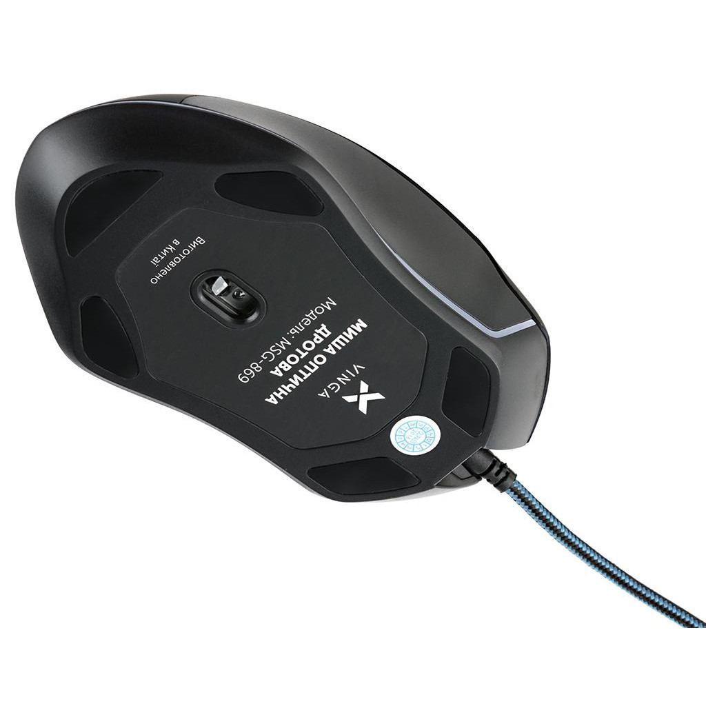 Мишка Vinga MSG-869 black - зображення 7