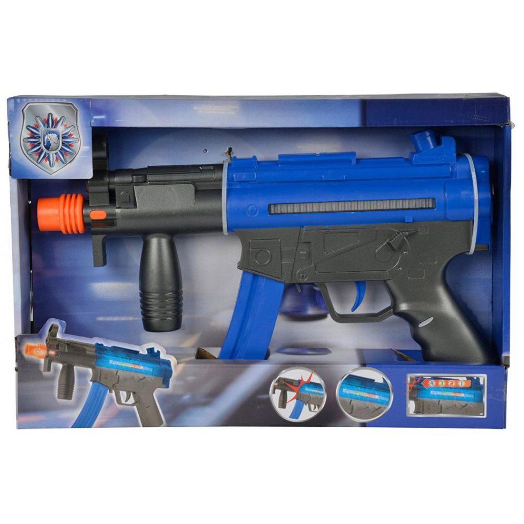 Іграшкова зброя Simba Поліцейський автомат зі звук. та світл. ефектами (8108618) - зображення 2