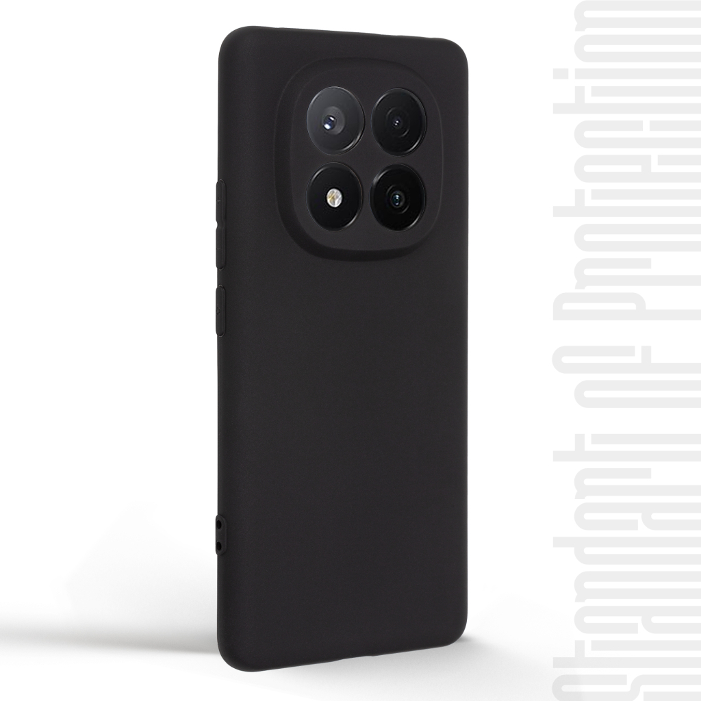 Чохол до мобільного телефона Armorstandart Matte Slim Fit Xiaomi Redmi Note 14 Pro+ 5G Camera cover Black (ARM79731) - зображення 2