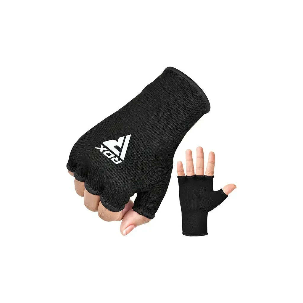 Бинти-рукавиці RDX Inner Black/White XL (HYP-IBW-XL) - зображення 1