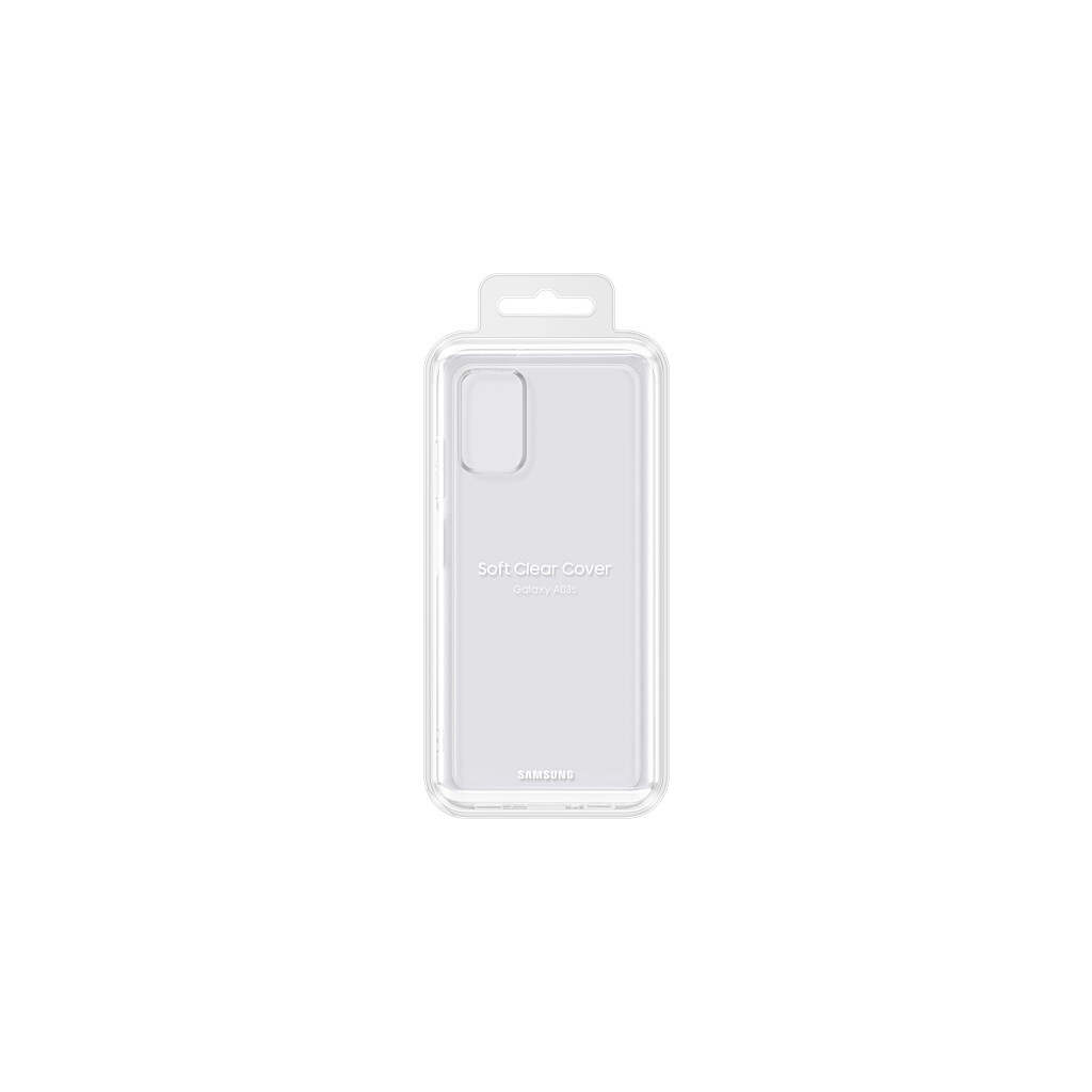Чохол до мобільного телефона Samsung Soft Clear Cover Galaxy A03s (A037) Transparent (EF-QA037TTEGRU) - зображення 2