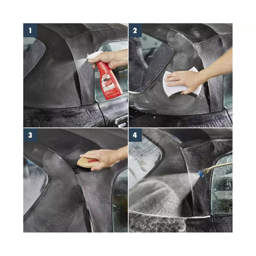 Автомобільний очисник Sonax Cabrio Verdeck Reiniger 500 мл (309200) - зображення 5