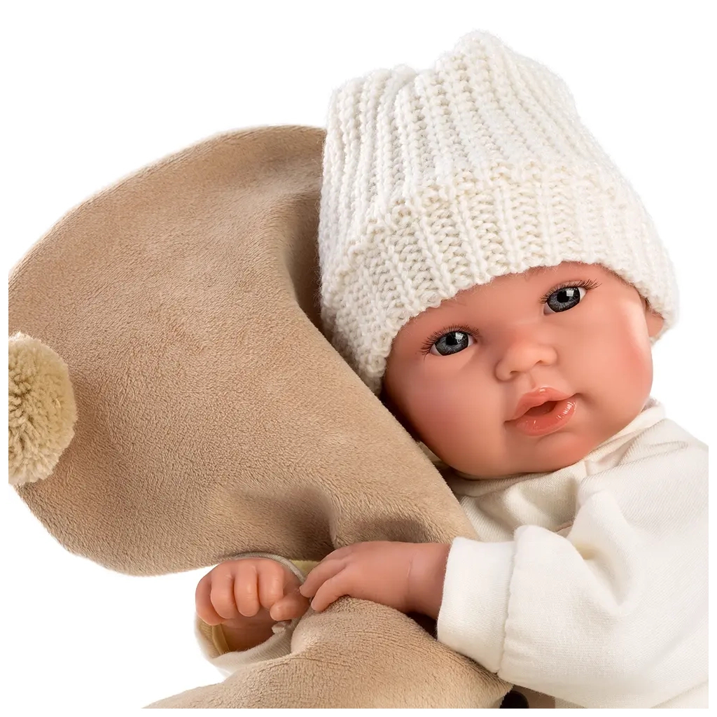 Лялька Llorens Recien Nacido Lloron Osito Marron, 36 см (63645) - зображення 4