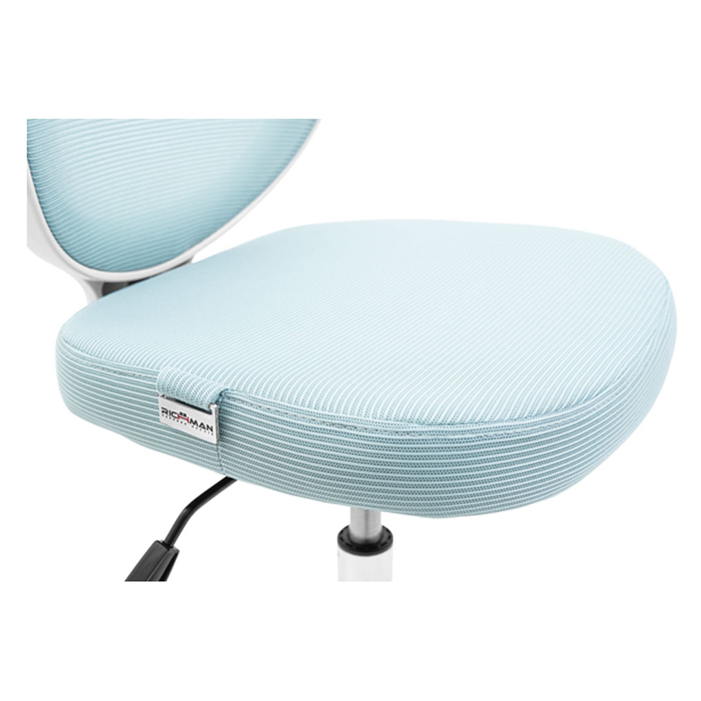 Офісне крісло Richman Лео Хром M-1 (Tilt) Блакитние (ADD0003112) - зображення 7