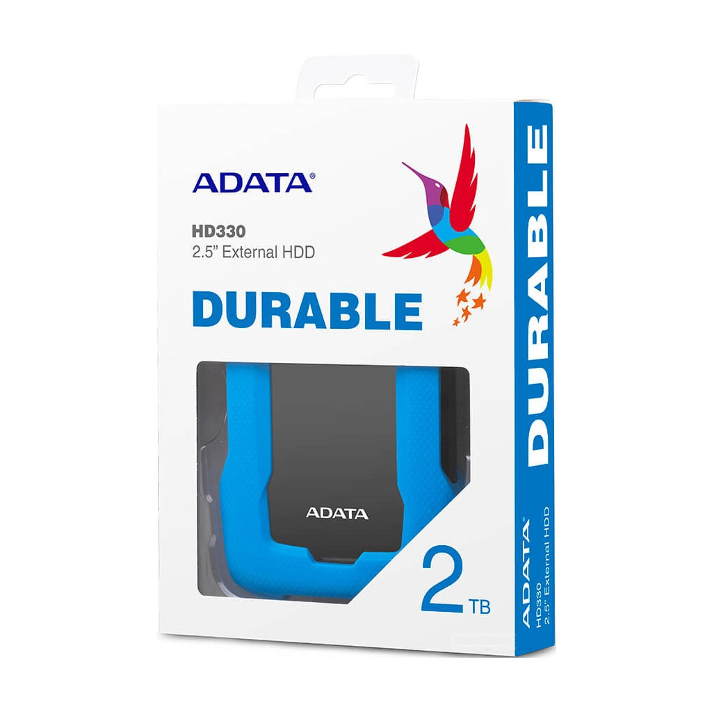 Зовнішній жорсткий диск 2.5" 2TB ADATA (AHD330-2TU31-CBL) - зображення 6