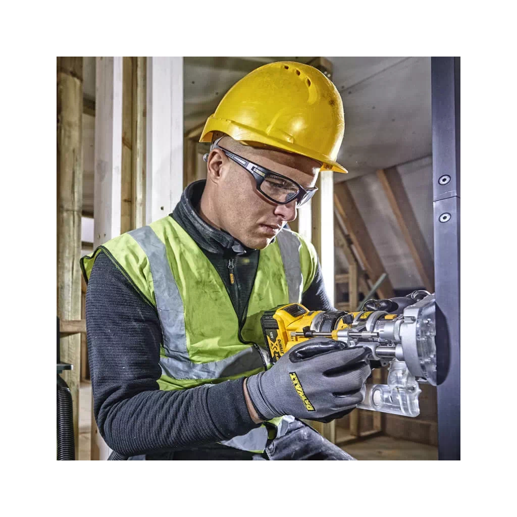 Фрезер DeWALT 18В XR Li-lon, безщітковий, 16000-25500 об/хв, цанга 6-8мм, 2x5Ah, TSTAK (DCW604P2) - picture 6