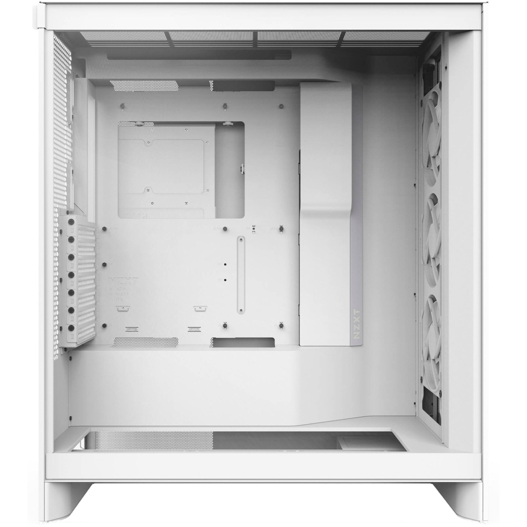 Корпус NZXT H7 Flow RGB All White (CM-H72FW-R1) - зображення 4