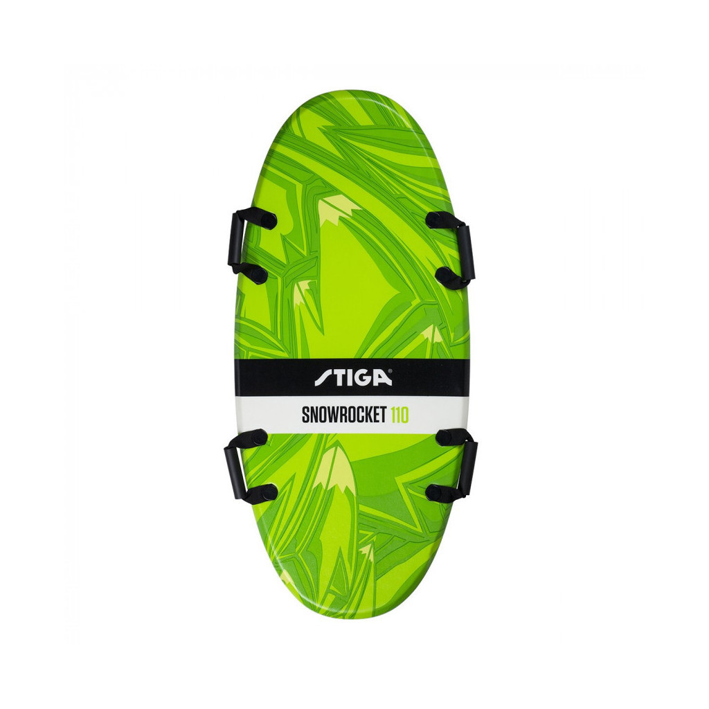 Санки Stiga Snowrocket Сніголіт Graffiti 110 Green (6335940) - зображення 1
