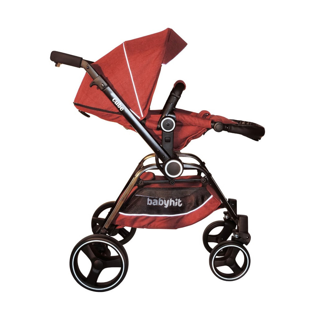 Коляска BabyHit 2 в1 Cube Red (14061) - зображення 2