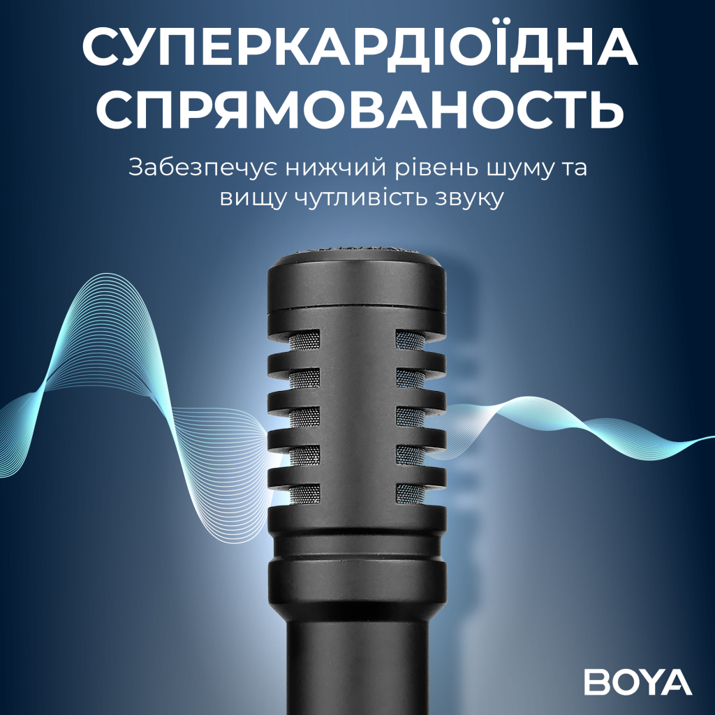 Мікрофон Boya BY-MM1+ Black (BY-MM1+) - изображение 9