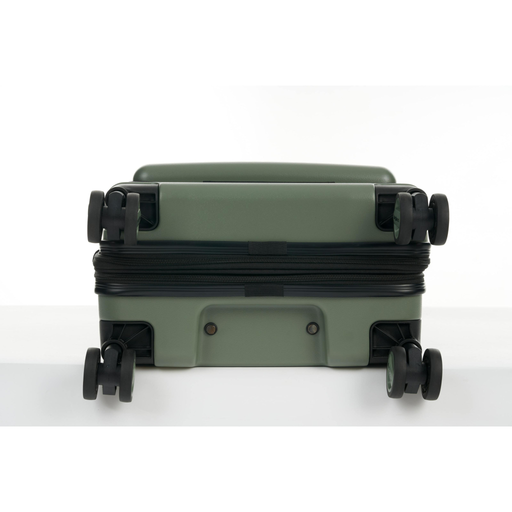 Валіза Bagland маленька 40 л хакі (1140721770) - зображення 11