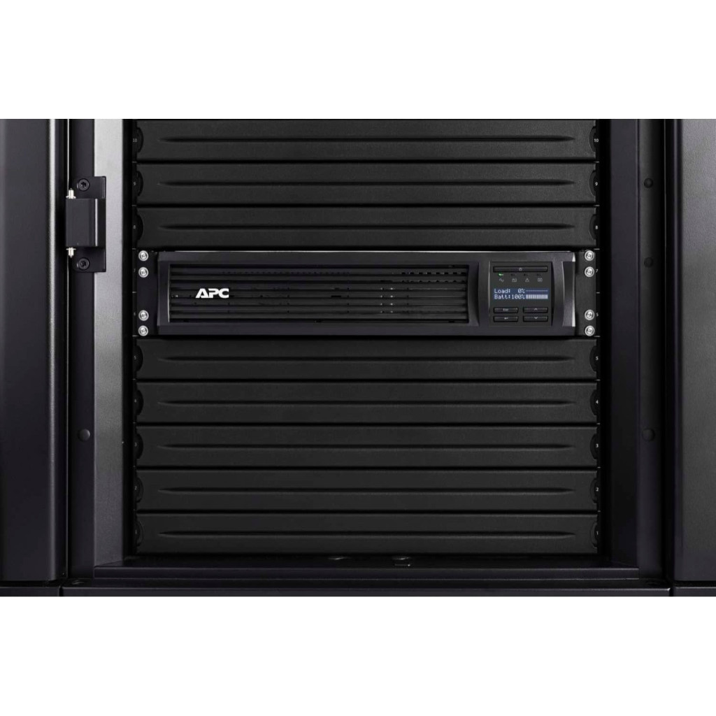 Пристрій безперебійного живлення APC Smart-UPS RM 750VA 2U LCD with SmartConnect (SMT750RMI2UC) - зображення 3