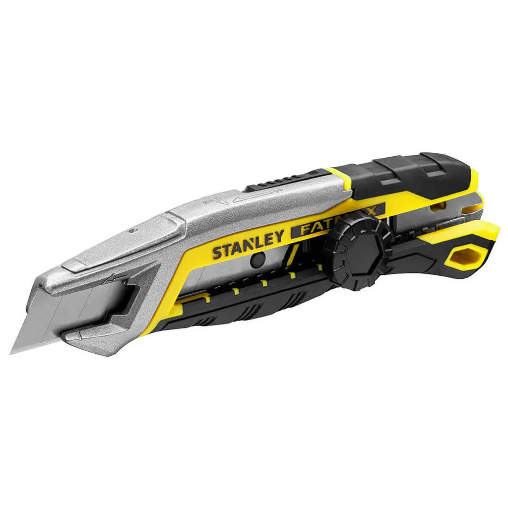 Ніж монтажний Stanley FatMax Integrated Snap Knife, сегментне лезо 18мм, L=165мм. (FMHT10592-0) - изображение 1