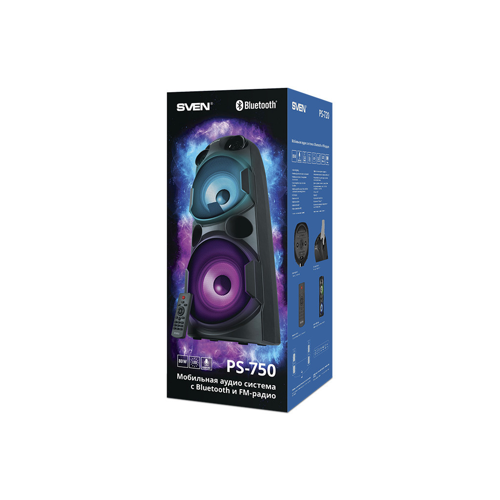 Акустична система Sven PS-750 Black - зображення 11