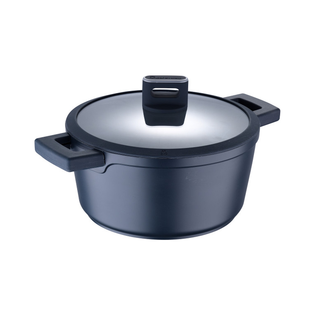 Каструля MasterPro Indigo з кришкою 24 см 4,5 л (BGMP-7979) - зображення 1