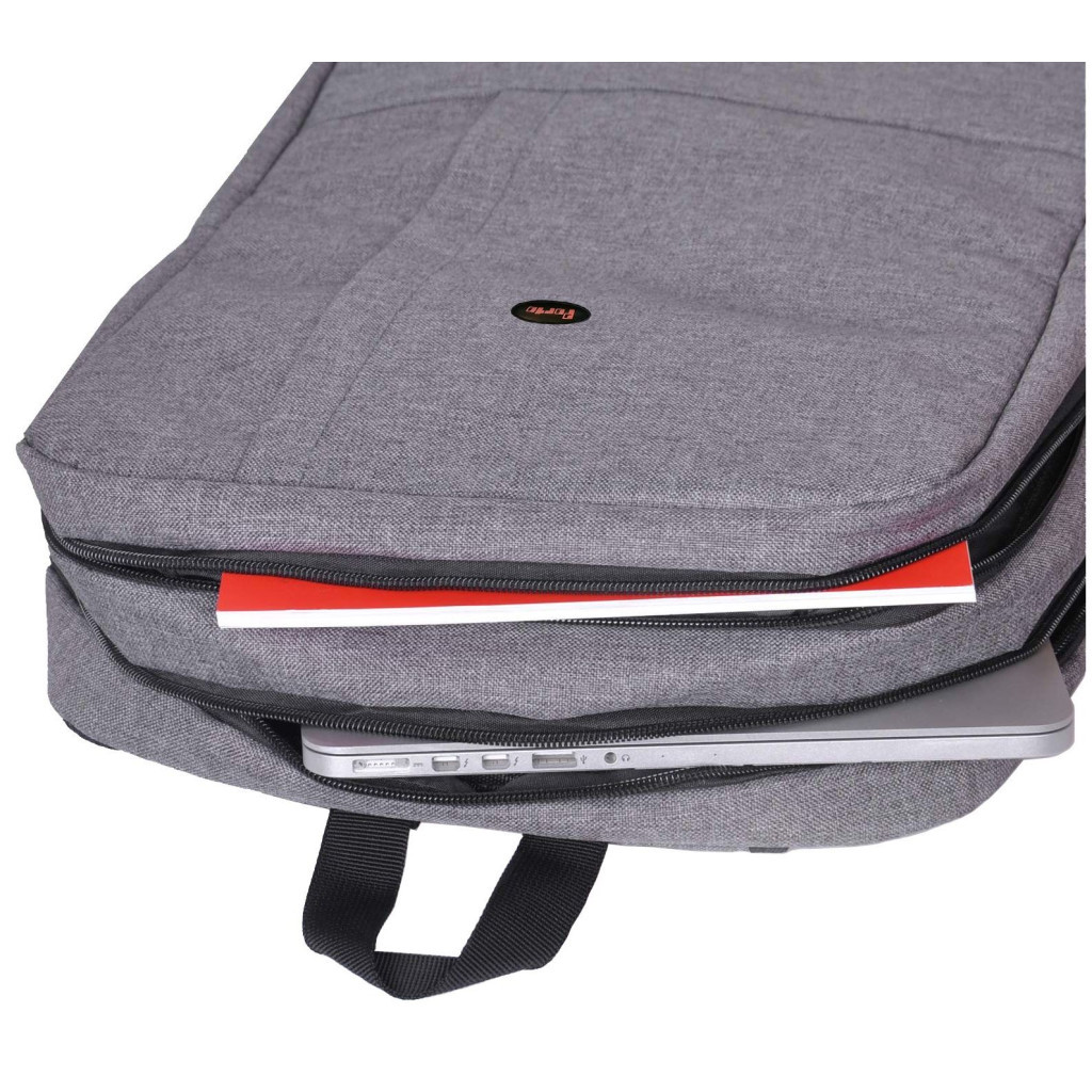 Рюкзак для ноутбука Porto 15.6" RNB-3014 GY (RNB-3014GY) - зображення 3