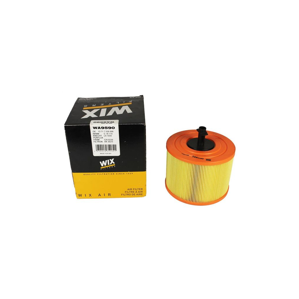 Повітряний фільтр для автомобіля Wixfiltron WA9590 - зображення 2