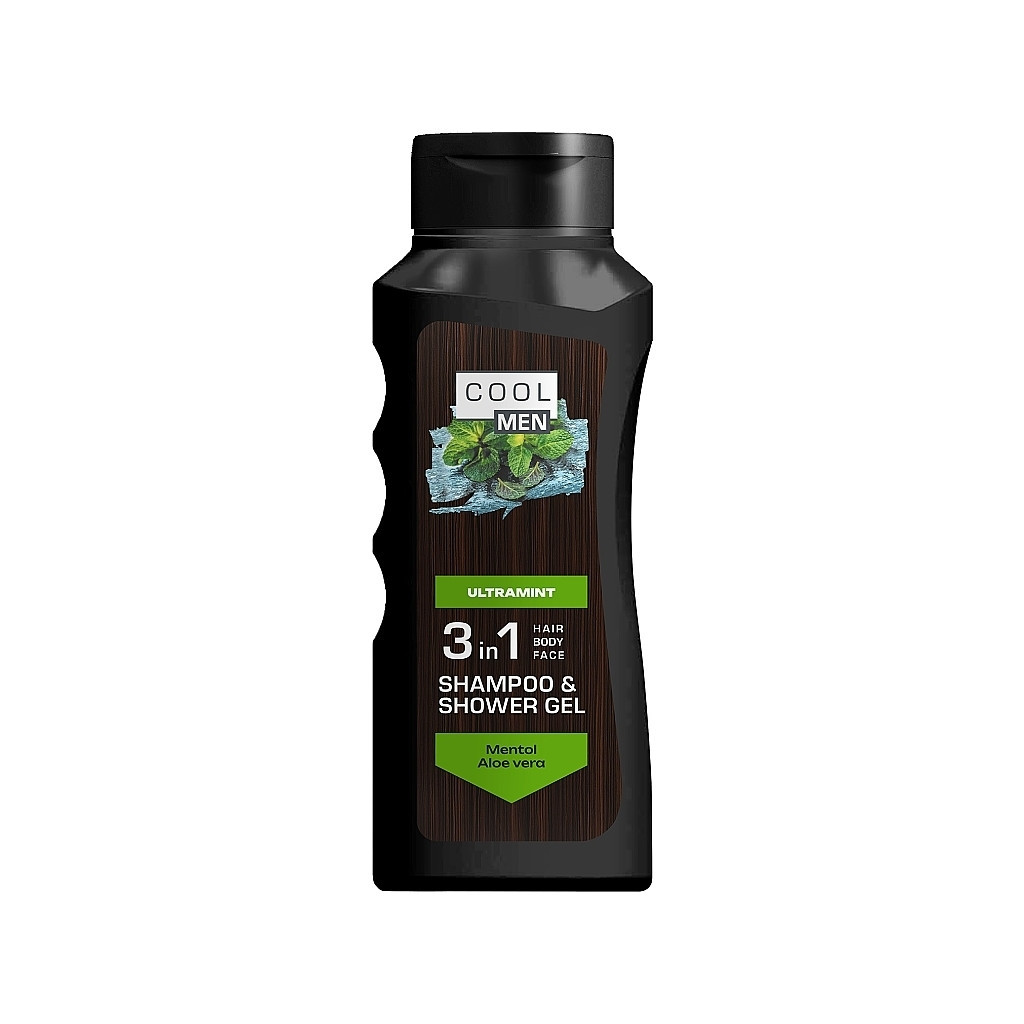 Гель для душу Cool Men Ultramint 2 в 1 400 мл (4823015936203) - зображення 1