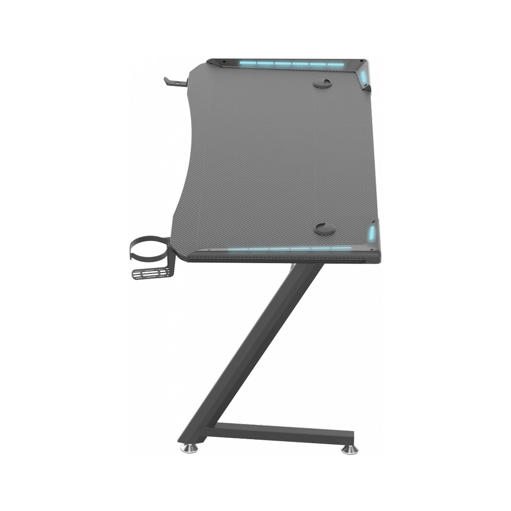 Комп'ютерний стіл GT Racer T-1216 Black (T-1216 (120x60x73) Black) - изображение 3