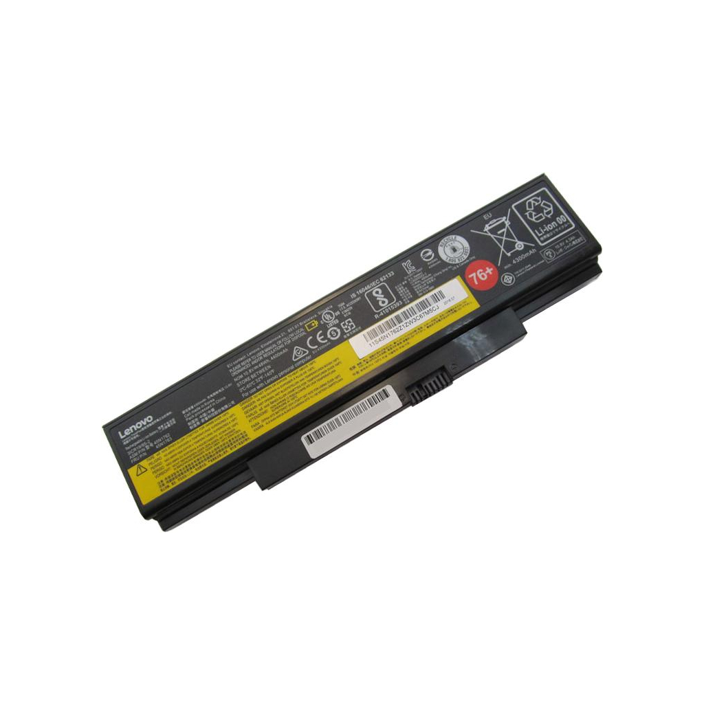 Акумулятор до ноутбука Lenovo ThinkPad E550 45N1762 (76+), 4400mAh (48Wh), 6cell, Li-ion (A47212) - зображення 2