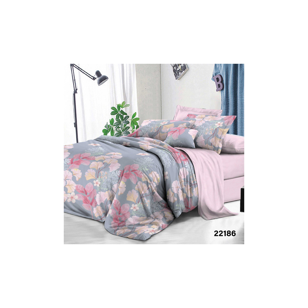 Постільна білизна Viluta 22186 Ранфорс євро (22186-ev) - изображение 1