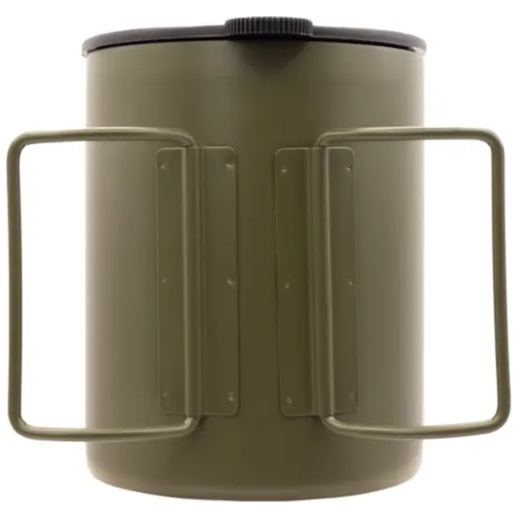 Чашка туристична Tramp зі складаними ручками та поїлкою 500 мл Olive (UTRC-142-olive) - зображення 2