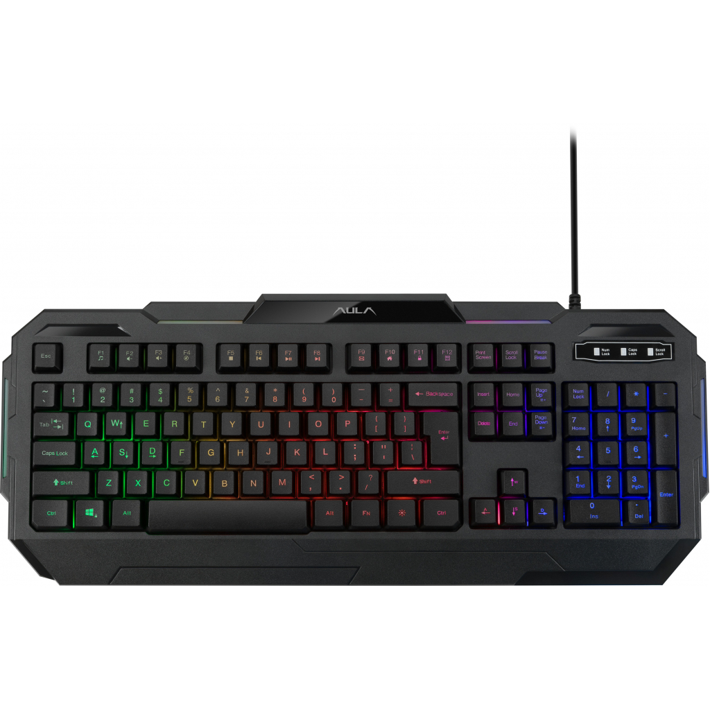 Клавіатура Aula Terminus gaming keyboard EN/RU (6948391234519) - зображення 3