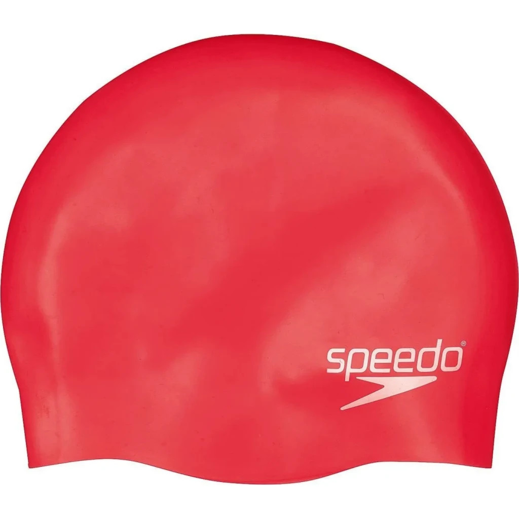 Шапка для плавання Speedo Moulded Silc Cap JU червоний 8-709900004 OSFM (5051746363923) - зображення 1