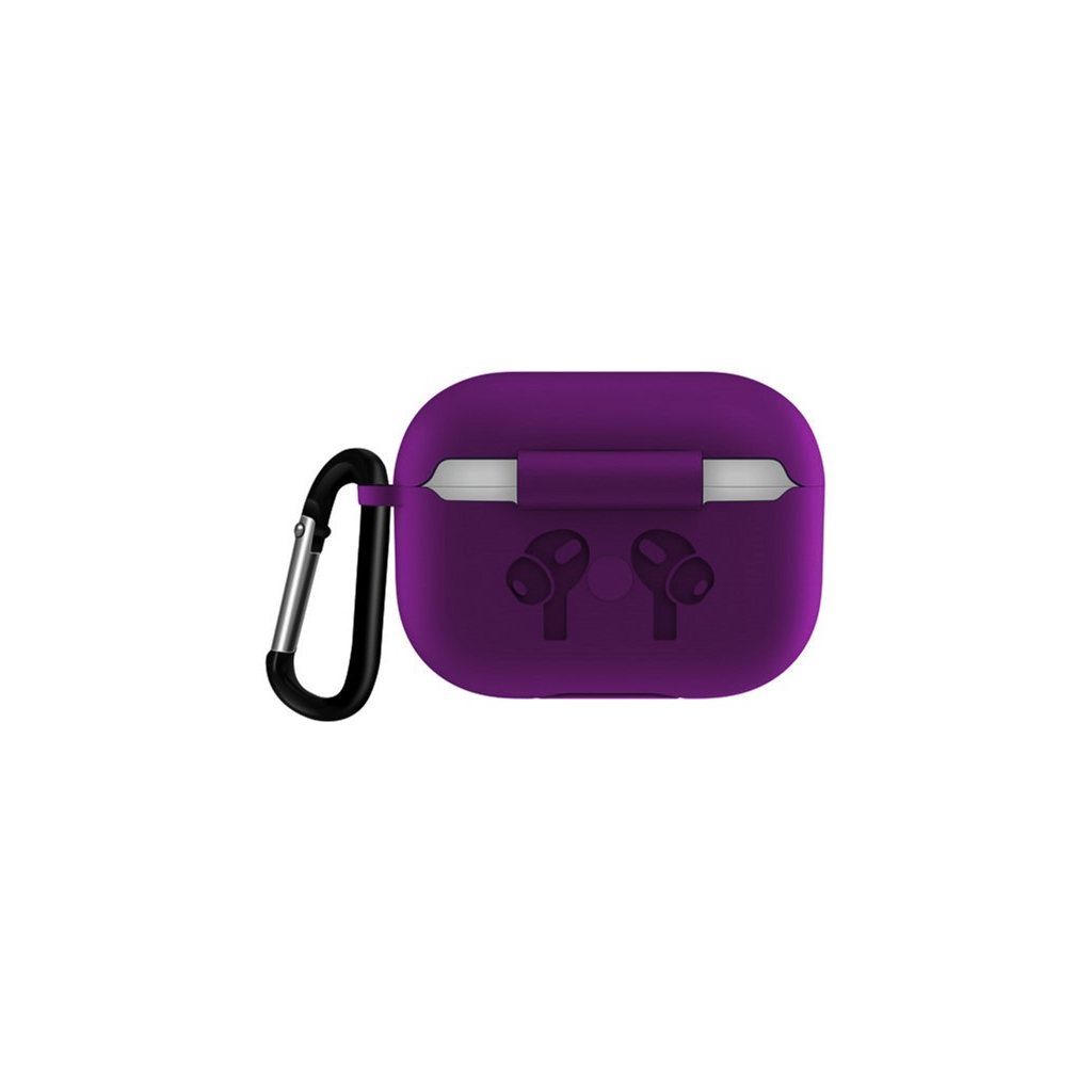 Чохол для навушників BeCover Silicon Protection для Apple AirPods Pro Purple (704502) - зображення 2