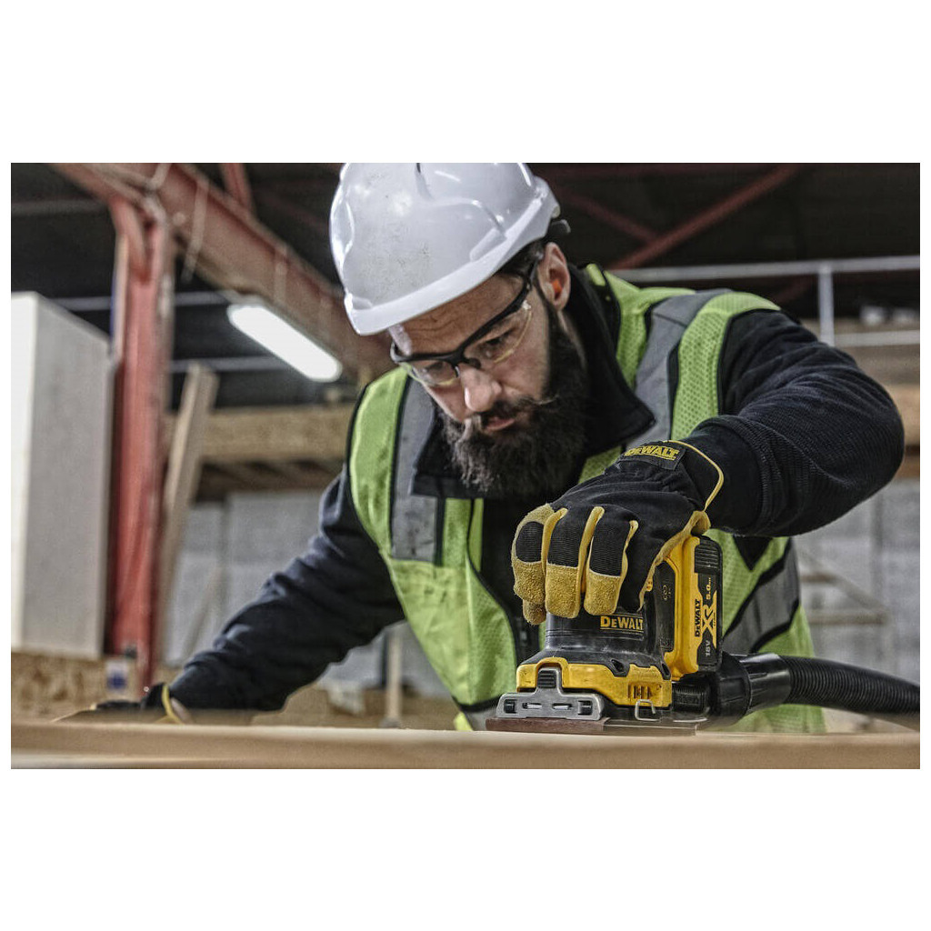 Шліфувальна машина DeWALT 18 В XR Li-lon, 115х108 мм, 8000-13500 об/хв, 2x5Ah, кейс (DCW200P2) - зображення 12