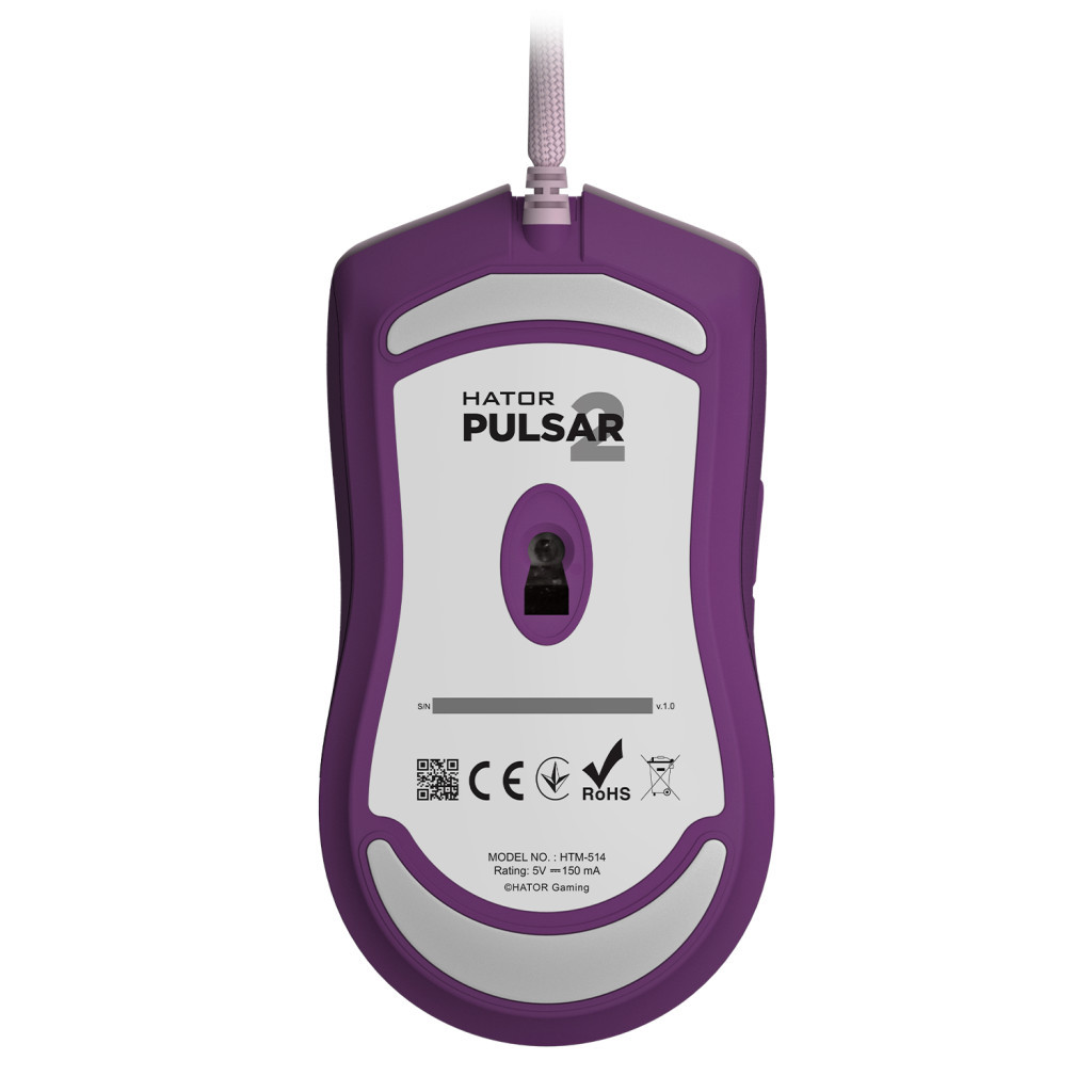 Мишка Hator Pulsar 2 USB Lilac (HTM-514) - зображення 5