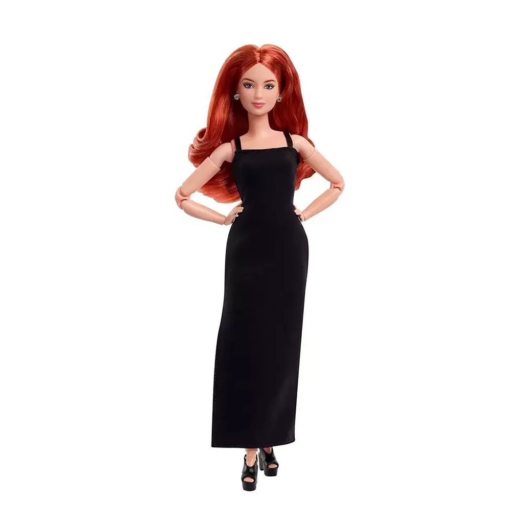 Лялька Barbie Signature Basics 4 Рудоволоса та тендітна (JBH74) - зображення 1