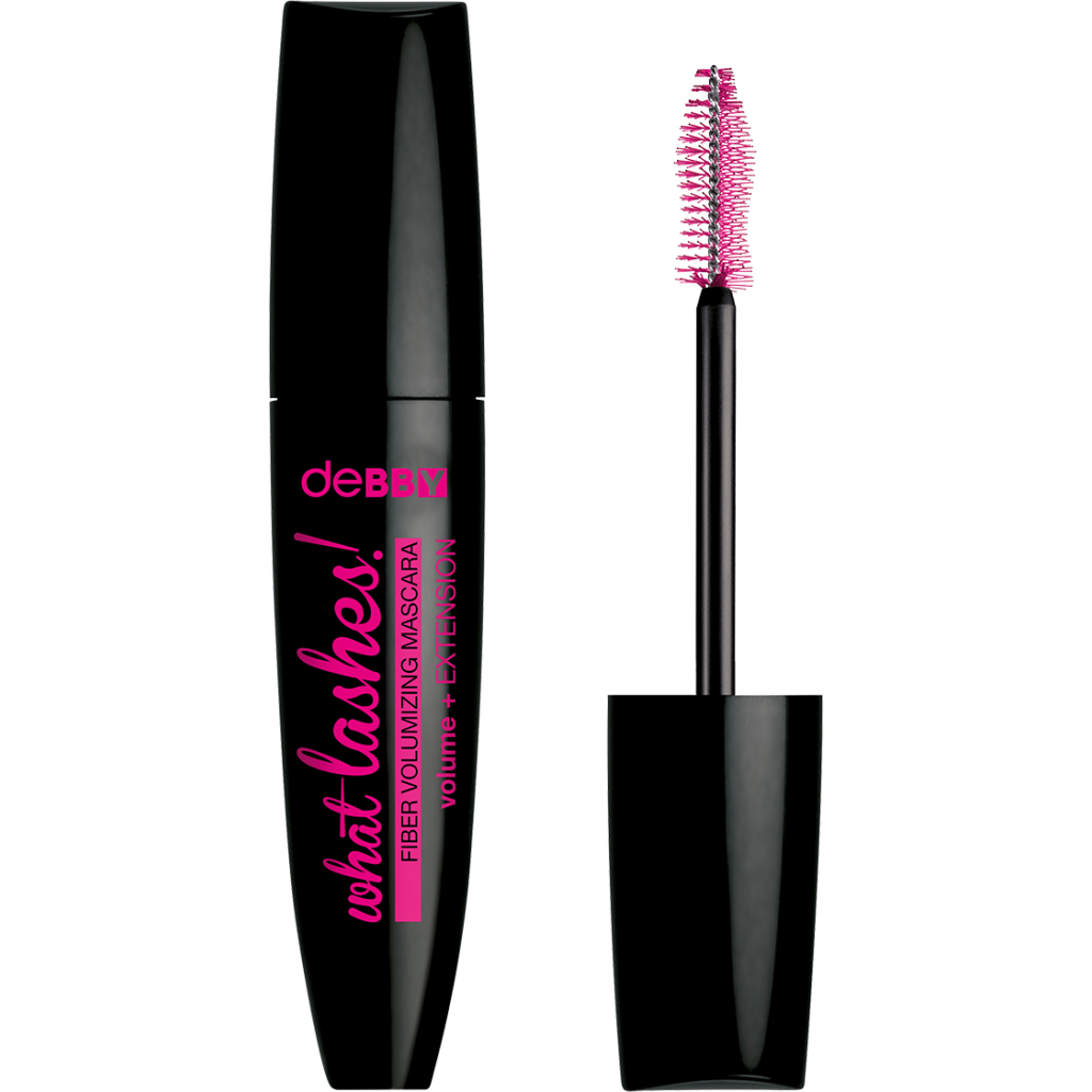 Туш для вій Debby What Lashes 01 - Black (8009518175387) - зображення 1