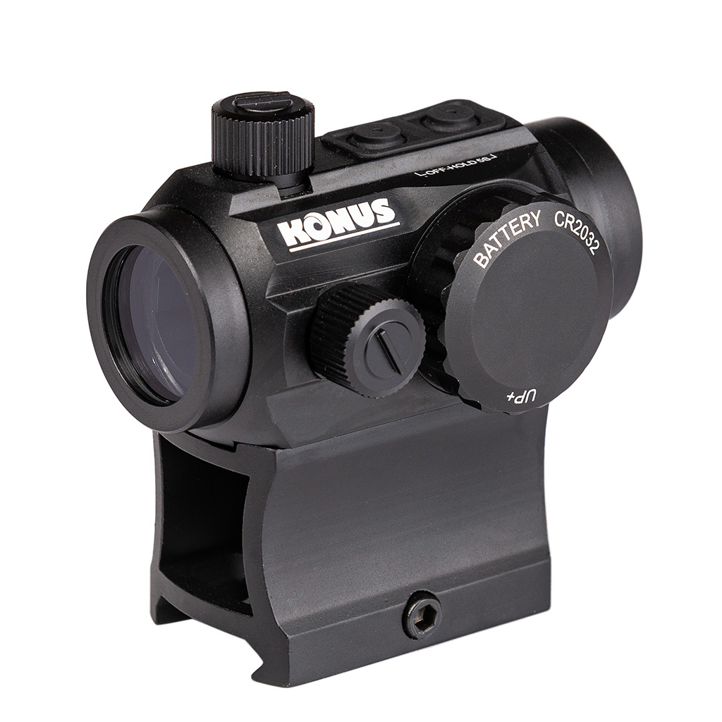 Коліматорний приціл Konus NUCLEAR 1x22 (7217) - зображення 1