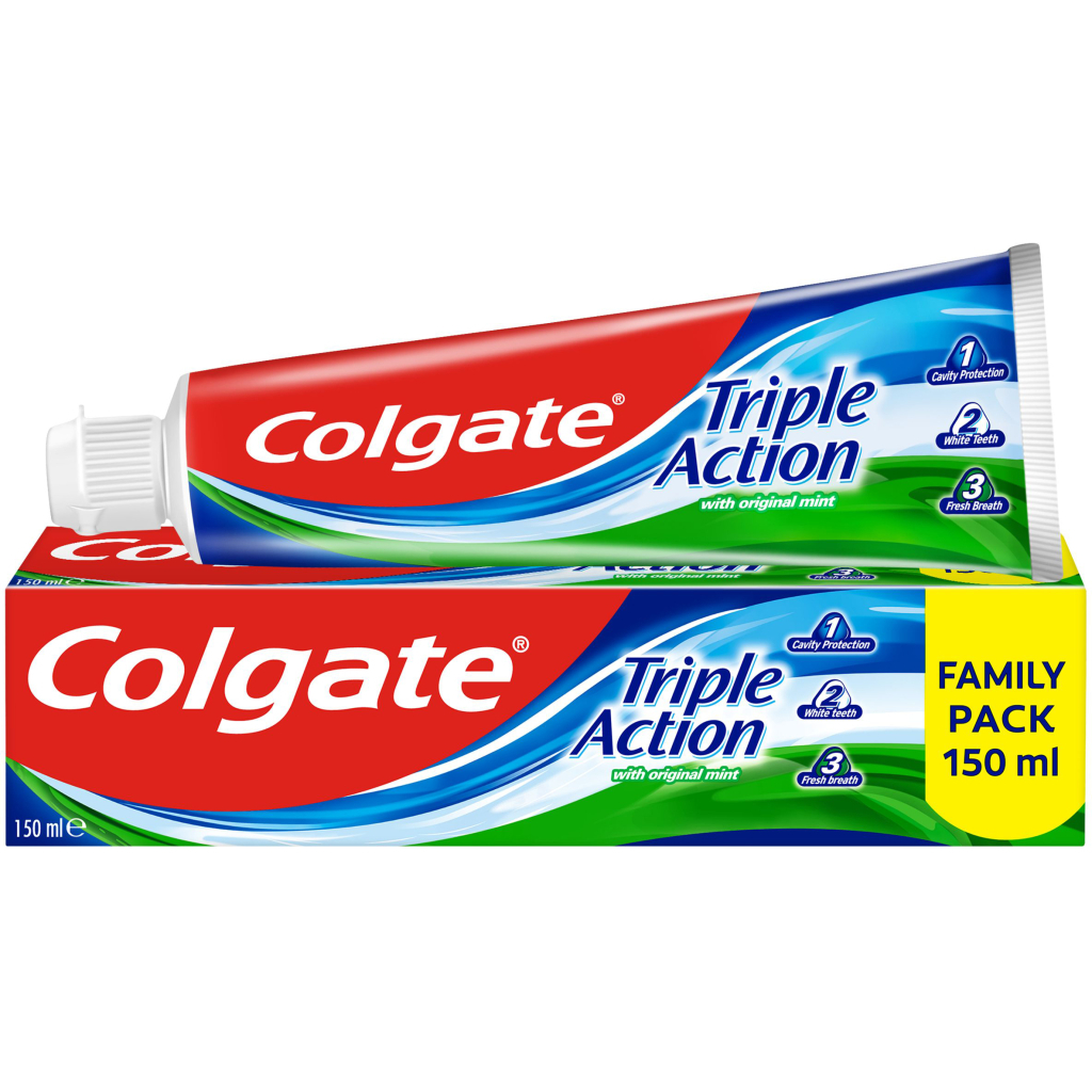 Зубна паста Colgate Потрійна Дія 150 мл (6920354826986) - зображення 1