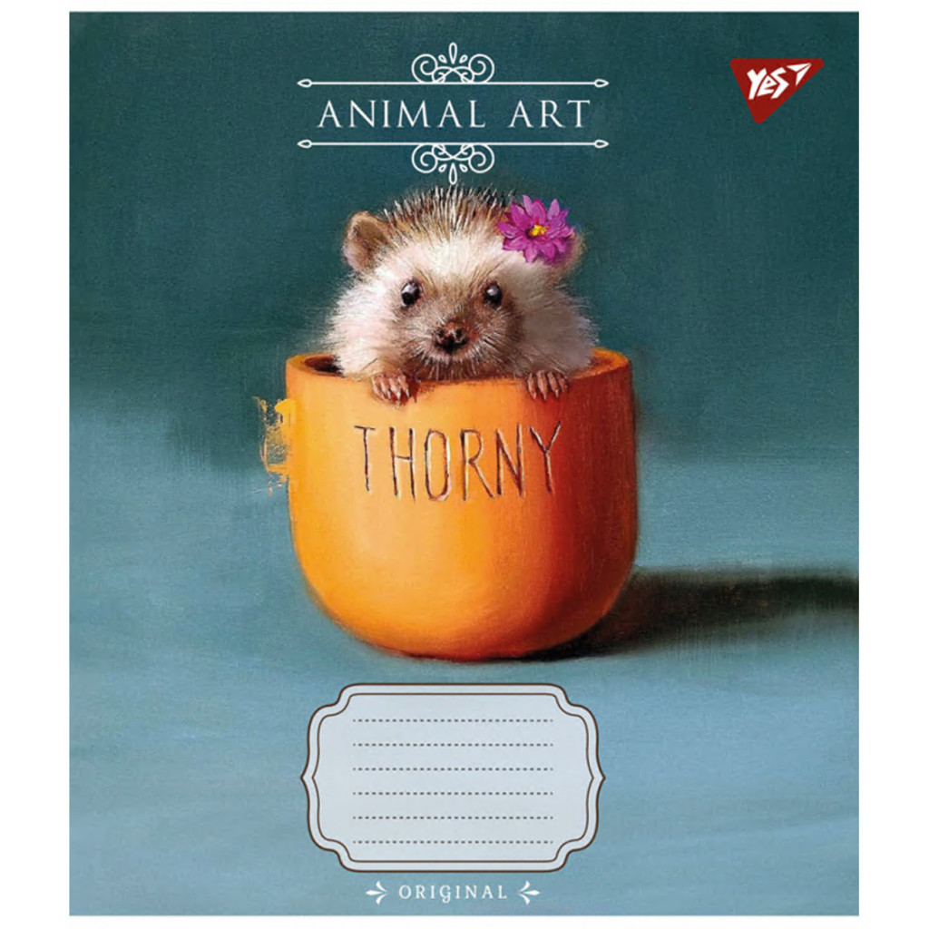 Зошит Yes Animal art 36 аркушів клітинка (767058) - зображення 6