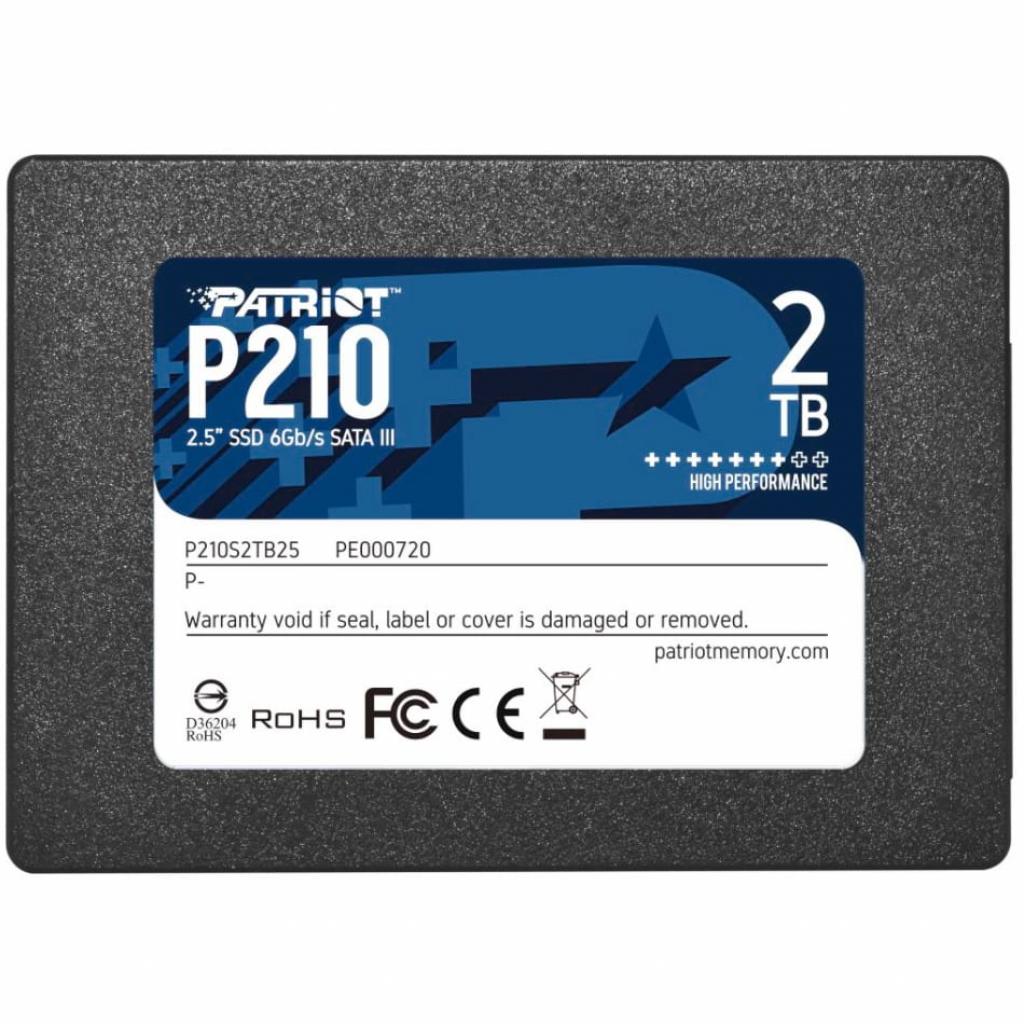 Накопичувач SSD 2.5" 2TB Patriot (P210S2TB25) - зображення 1