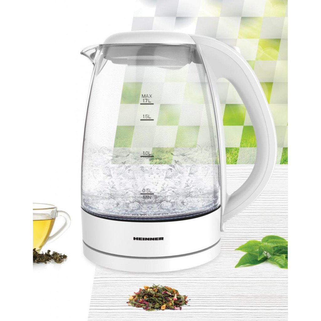 Електрочайник HEINNER HEK-2200GWH - зображення 2