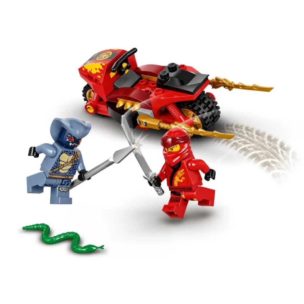 Конструктор LEGO Ninjago Мотоцикл Кая 54 деталі (71734) - зображення 6