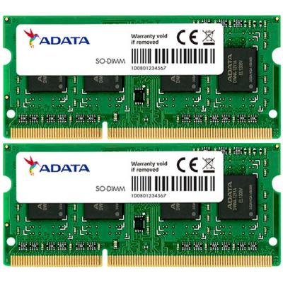 Модуль пам'яті для ноутбука SoDIMM DDR4 16GB (2x8GB) 2666 MHz ADATA (AD4S266638G19-2) - изображение 1