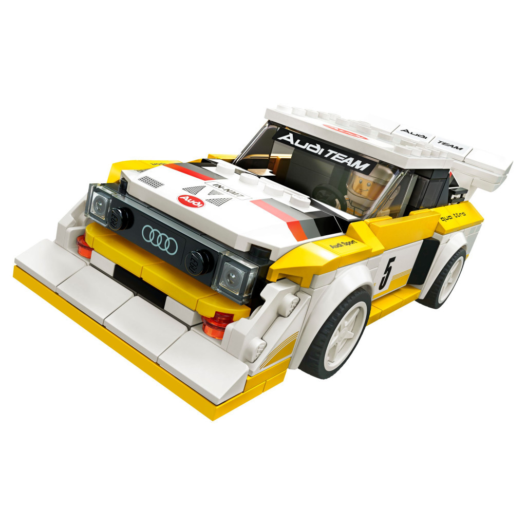 Конструктор LEGO Speed Champions 1985 Audi Sport quattro S1 250 деталей (76897) - зображення 2