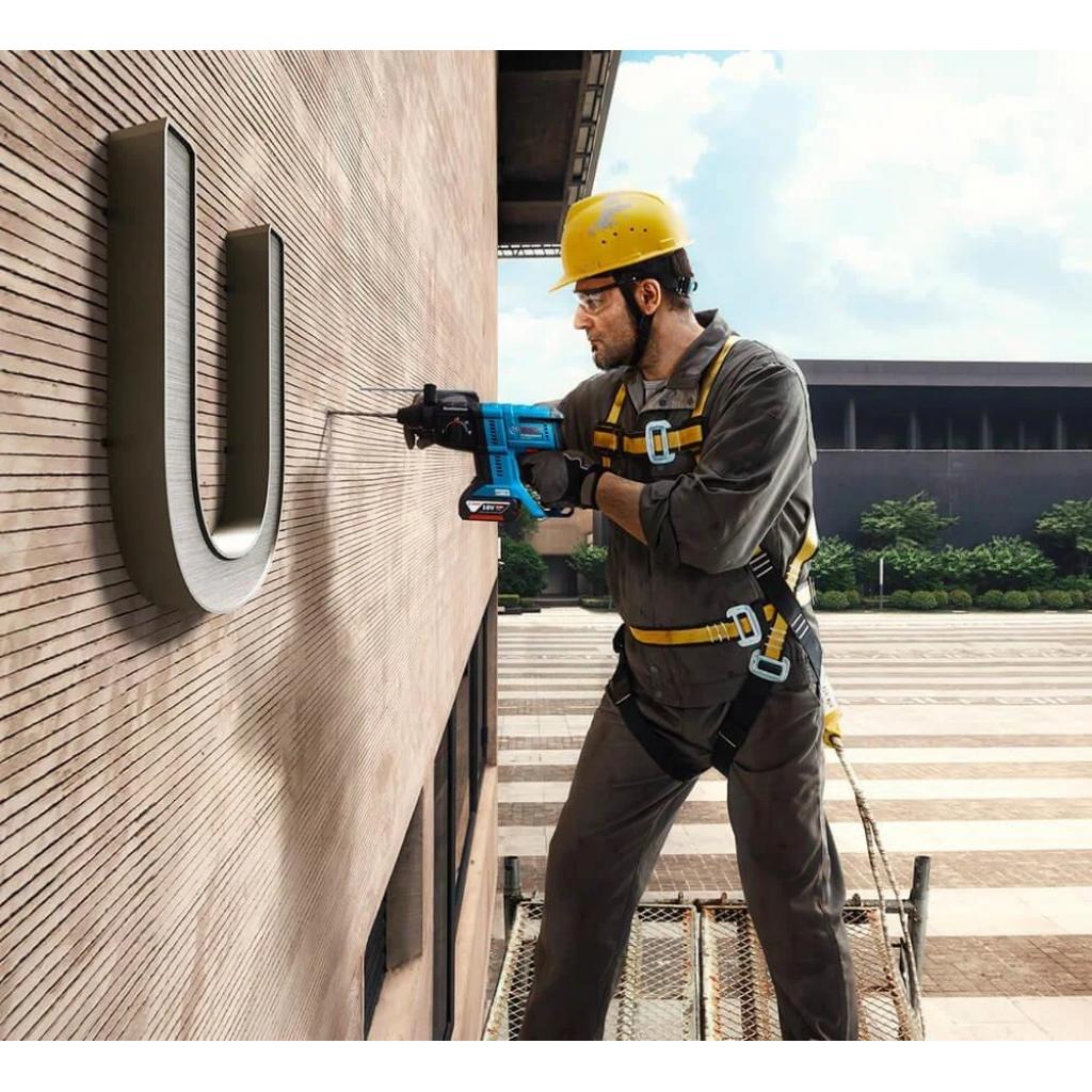 Перфоратор Bosch Professional GBH 180-LI, 1x4.0 Ач (0.611.911.122) - зображення 5