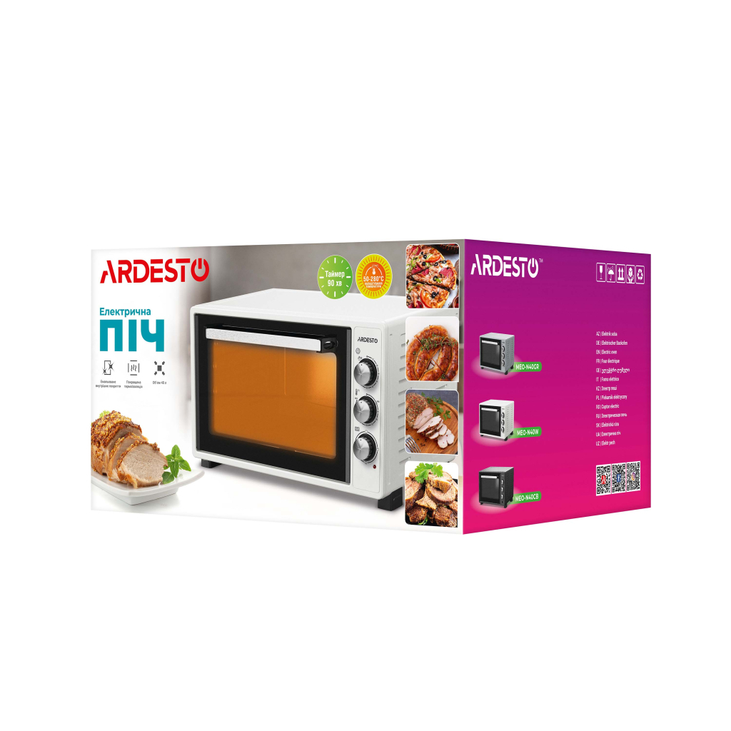 Електропіч Ardesto MEO-N40W - зображення 10