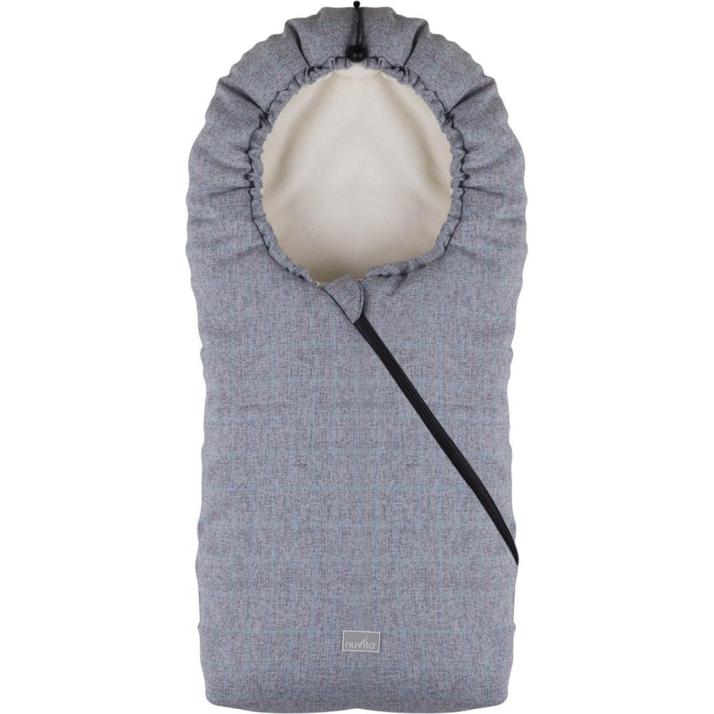 Зимовий конверт Nuvita Ovetto POP картатий блакитний (NV9235OVPOPSKYBLUE) - зображення 2