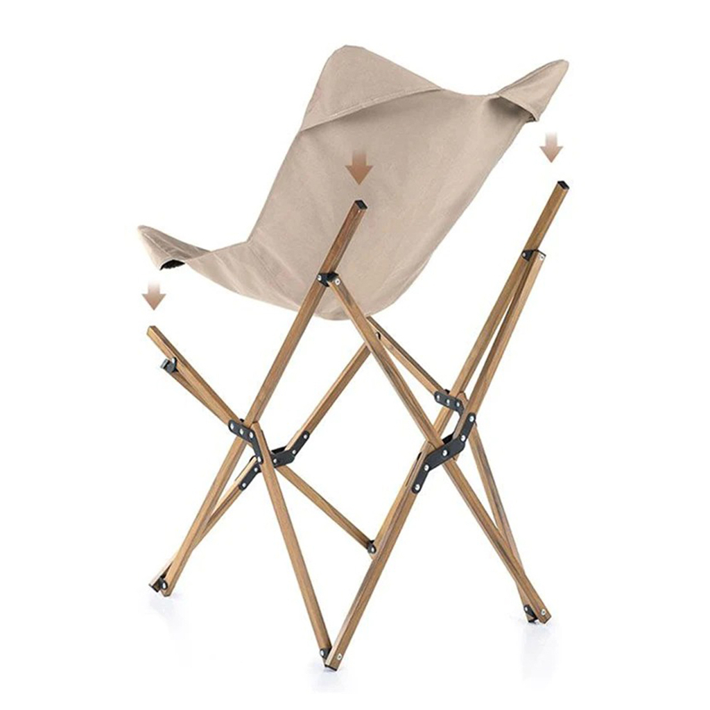 Крісло складане Naturehike Moon Beach MW01 NH19Y001-Z Beige (6927595734971) - зображення 2