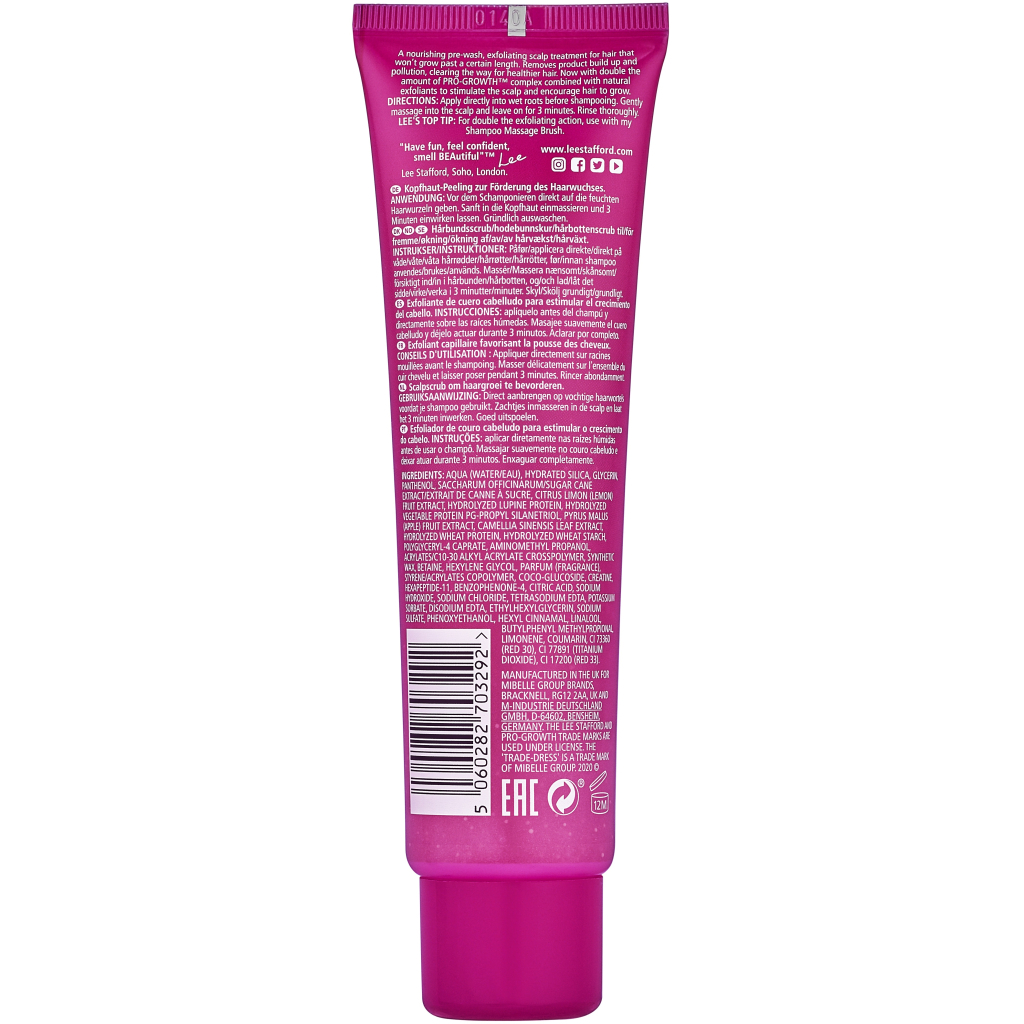 Скраб для шкіри голови Lee Stafford Hair Growth для посилення росту волосся 100 мл (5060282703292) - зображення 2