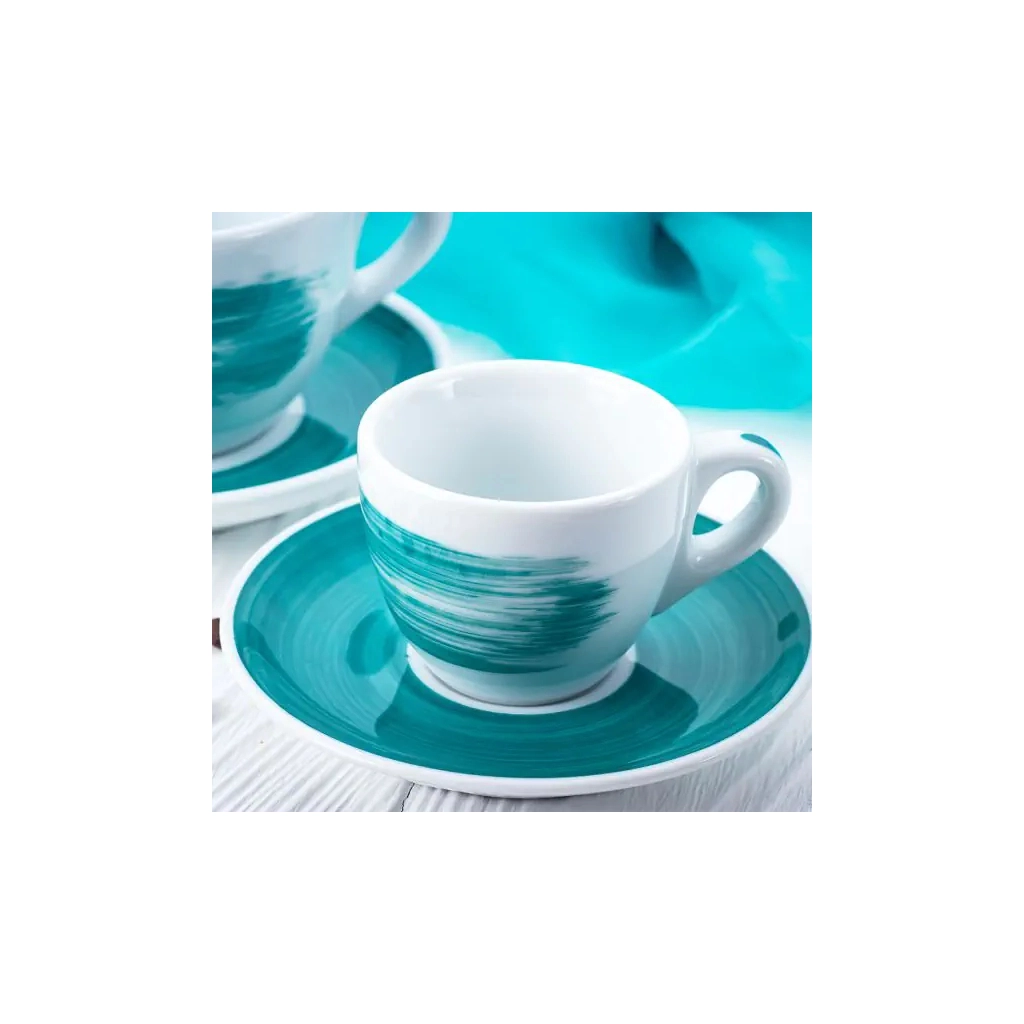 Чашка Ancap espresso 75 мл, серія Verona Millecolori Green (35112) - зображення 3