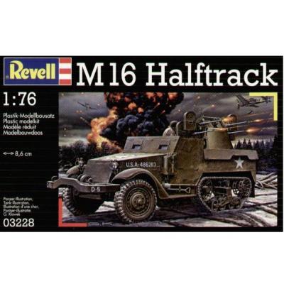 Збірна модель Revell Напівгусеничний бронеавтомобіль Halftrack M16, 1:76 (3228) - зображення 3