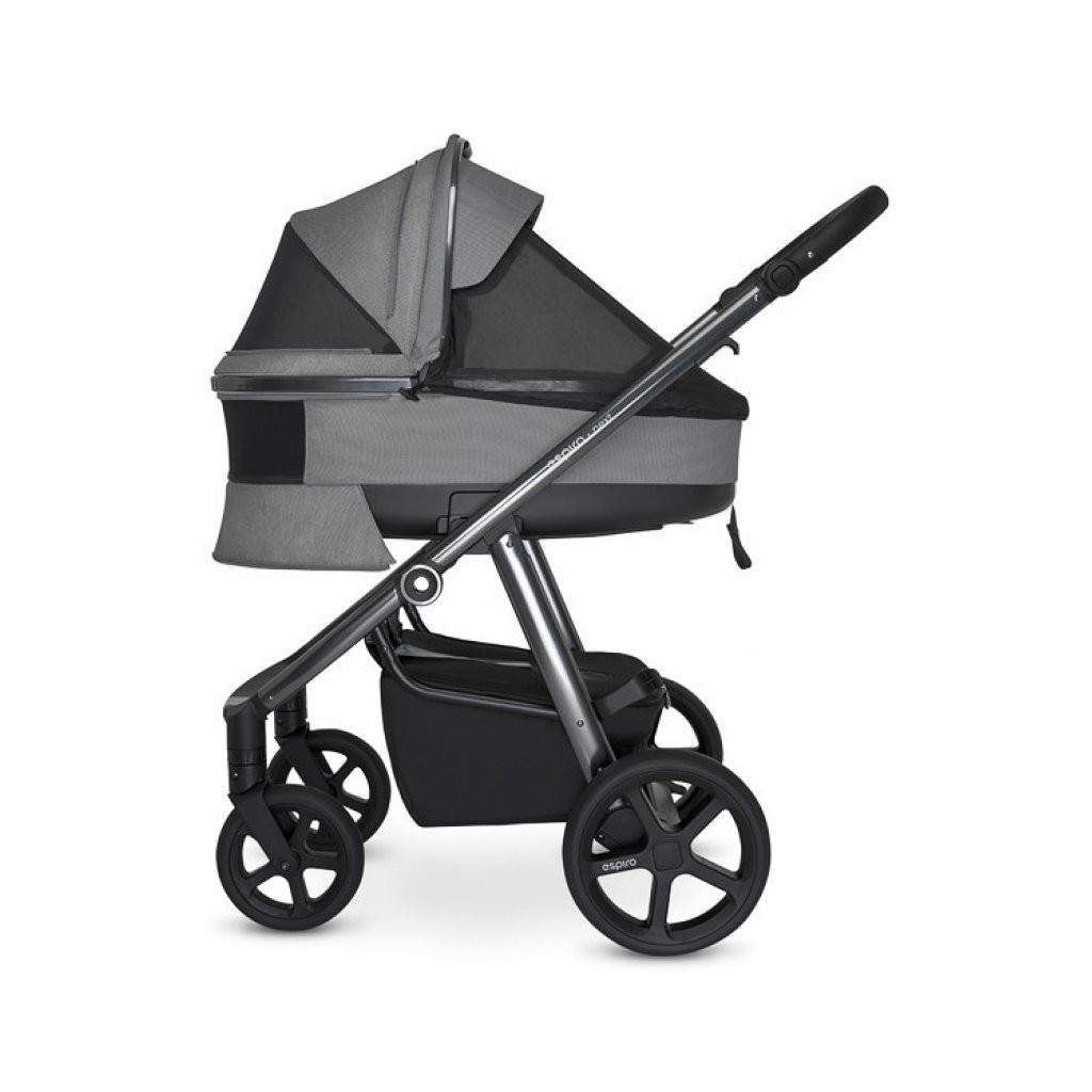 Коляска Espiro 2 в 1 Next Up 627 Chrome Silver Moon (5906724204821) - зображення 7